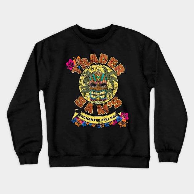 Trader Sam's Tiki Bar Crewneck Sweatshirt by SolarFlare